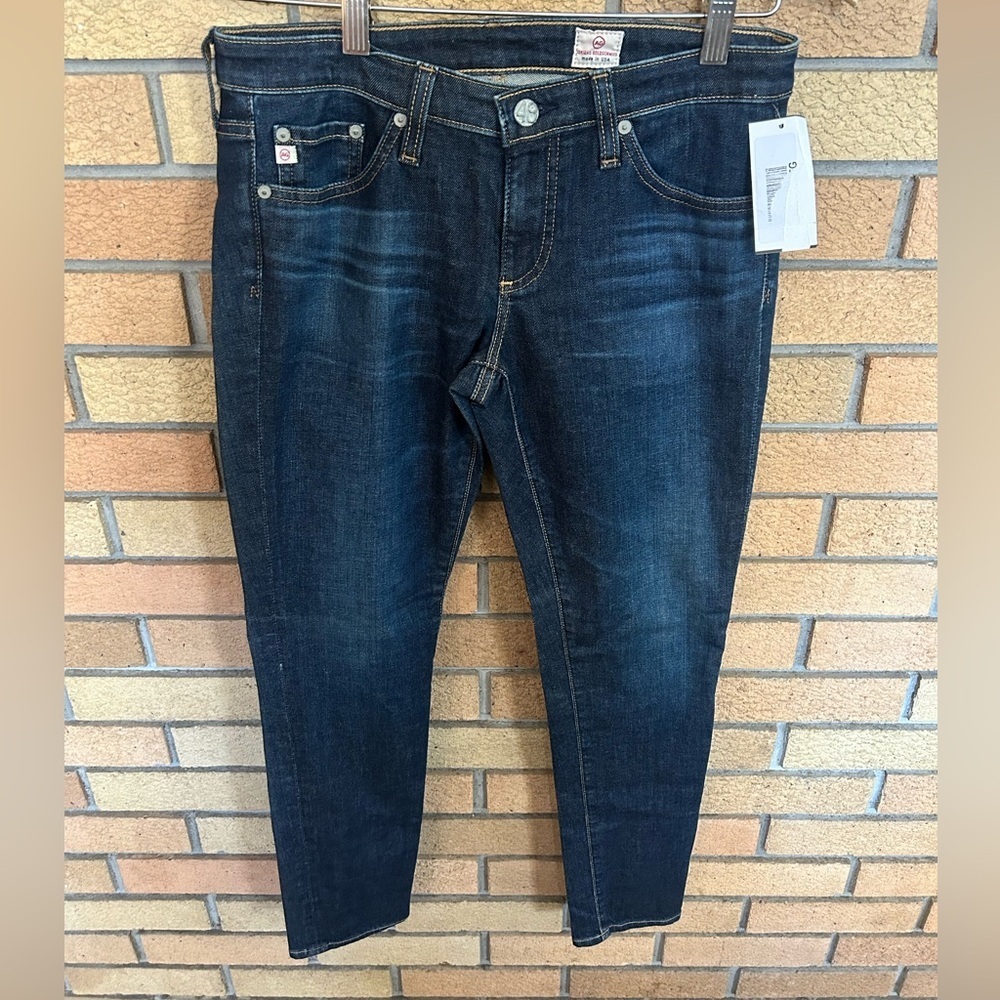 NWT AG Adriano Goldschmied The Legging Super Skinny Ankle Jean Women’s Size 27